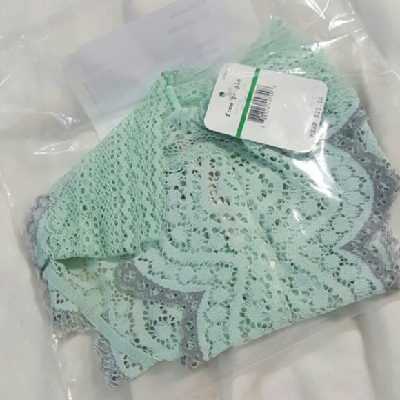 NWT FREE PEOPLE LACE SCALLOPED PANTY - Picture 6 of 8